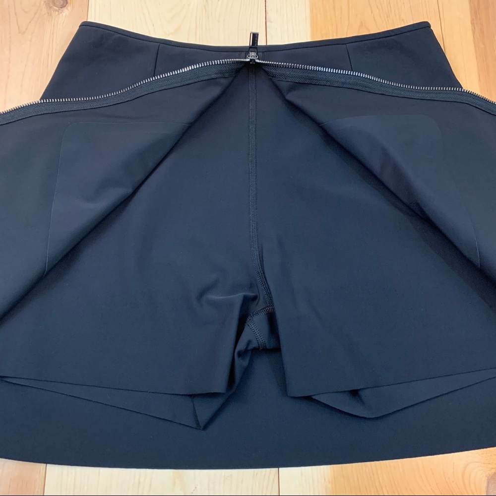 Athleta Stellar Skort black skirt zipper size S - Picture 10 of 16